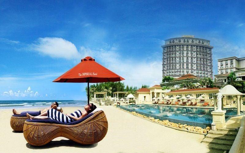 Một trong những hồ bơi đẹp tại Khách sạn Imperial Vũng Tàu